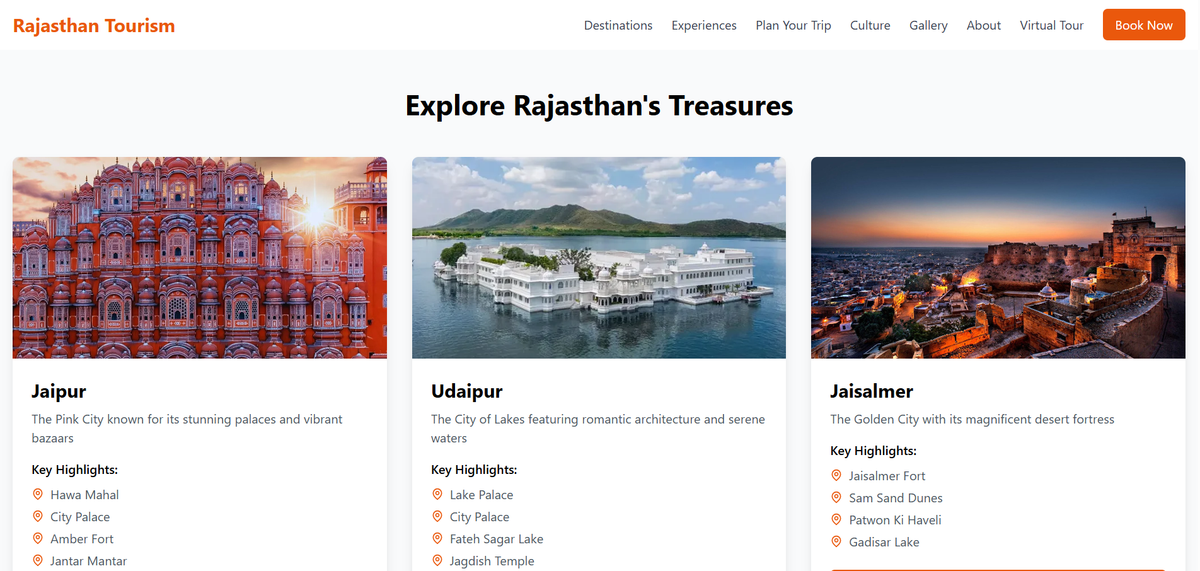 Rajasthan Tourism - Virtual Heritage Tour